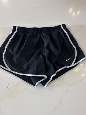 Nike Kids Black and White Sports Shorts